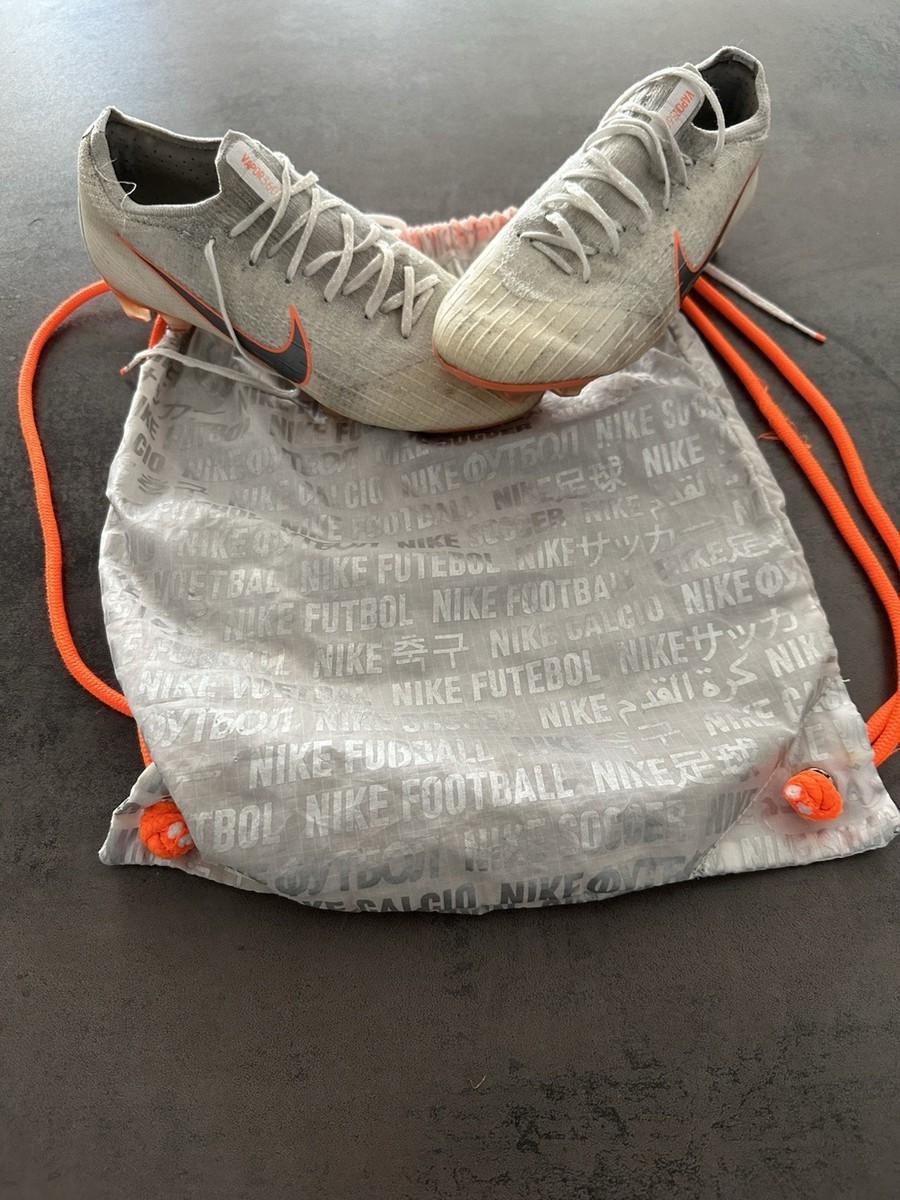 Nike Mercurial Vapor 12 Elite FG White Orange! Size UK! World