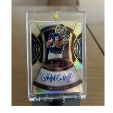 2025 Panini Select Phil McConkey Giants Autograph Prizm #SP-PMY