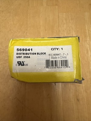 New Erico Eriflex 569041 Unipolar Distribution Block UDF-250A