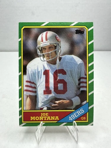 1986 Topps #156 Joe Montana