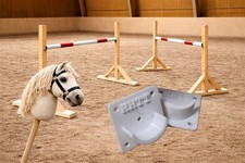 Hobby Horse Hindernis Halterung 2 Paar DIY Steckenpferd Turnier Hürde Reiten