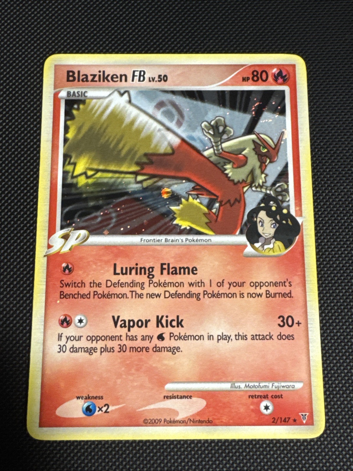 Pokemon Blaziken FB 2/147 Holo Supreme Victors Nm