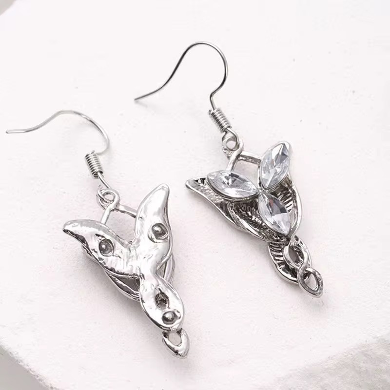 Pendientes colgantes El Señor de los Anillos Joyería Arwen - Regalo LOTR