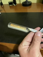 Dovo Inox 5/8 Ebony Wood Cut Throat Razor