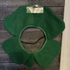 St. Patrick's Day Green Shamrock Hat Funny Party Cosplay Costume headpiece