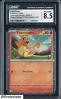 2026 Pokemon ASC EN Mega Charizard Y Tech Sticker Charmander CGC 8.5 NM-MT+