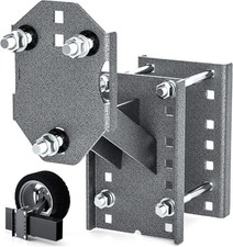 Trailer Spare Tire Mount, 5mm Thick Heavy Duty Steel Spare Tire Carrier Bracket