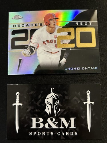 2020 Topps Chrome Update Series - Decade's Next Shohei Ohtani #DNC-18
