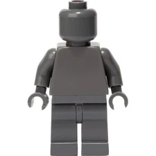 Monochrome Custom Minifigures – 50+ Vibrant Colors!