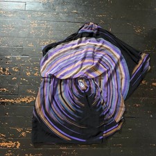 ASOS purple one shoulder dress