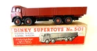 Vintage Meccano Dinky Supertoys Toys Foden Diesel 8 Wheel Wagon No. 501  Brown