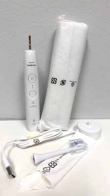 Philips Sonicare Advanced Clean Rechargeable Electric Toothbrush Open Box White