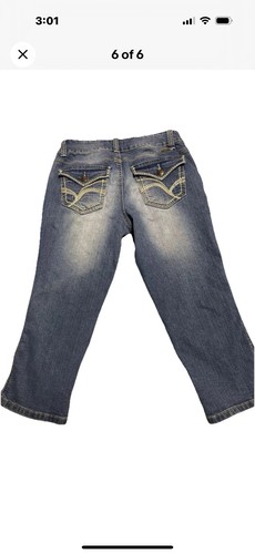 Vanilla Star ~ Women’s  ~ Blue ~ Jeans ~ Size  4 ~ Cropped ~ Denim - Picture 3 of 22