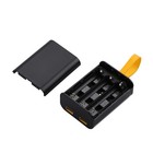 DIY 3* 18650 Battery Charger Case Power Bank Box Fast Charging w/ Night Light