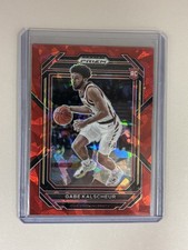 2023-24 Prizm Draft Picks Red Ice Gabe Kalscheur #31 Warriors Parallel Rookie