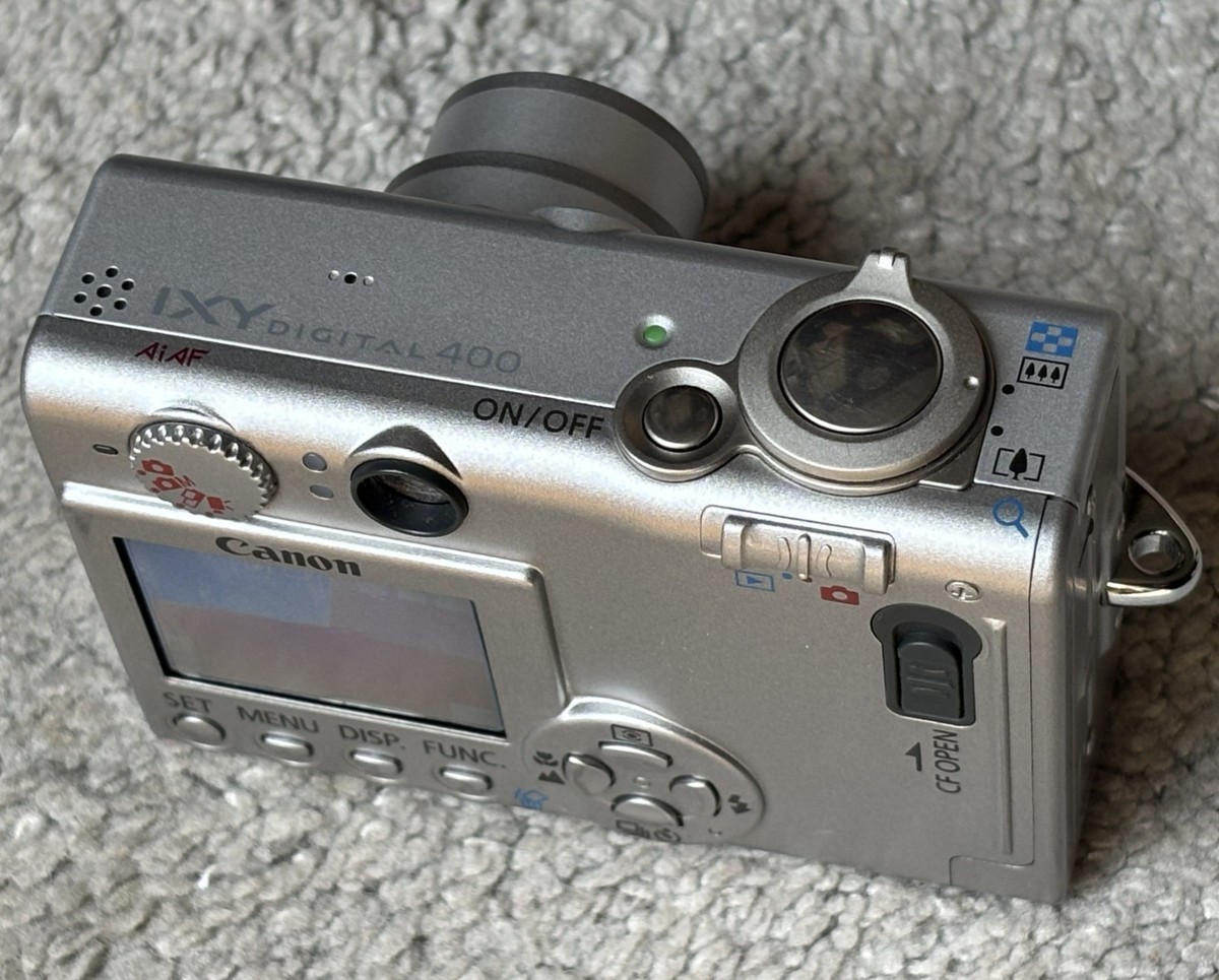 Canon PowerShot S400 IXUS 400 IXY DIGITAL 400 CCD TESTED BOXED