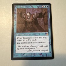 mtg treachery cards Tratrise de Vayne - Magic: The GatheringFINAL FANTASY #124 (Franais) if you control three or more permanents you dont own Agent of Treachery - M20