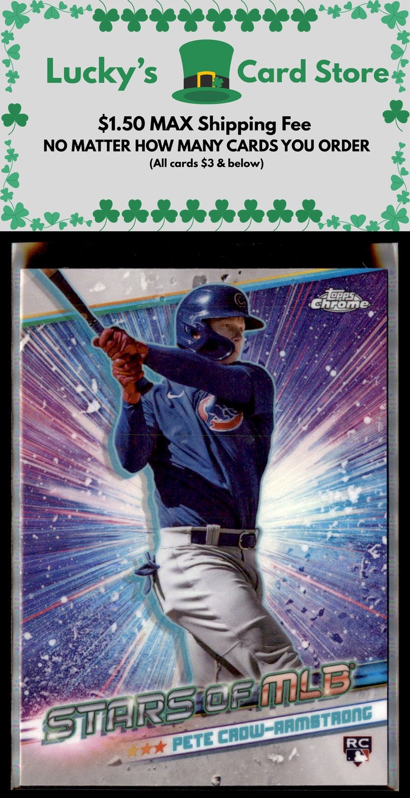 2024 Topps #CSMLB-25 Pete Crow-Armstrong Stars of MLB Chrome