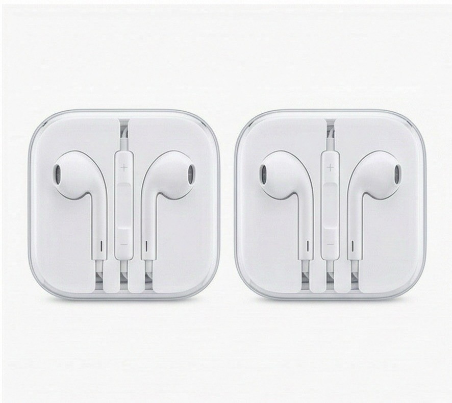 2-Pack Universal 3.5mm In-Ear Headphones Earbuds with Mic & Remote