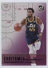 2022-23 Panini Donruss Craftsmen Purple Press Proof Donovan Mitchell #15 0ad