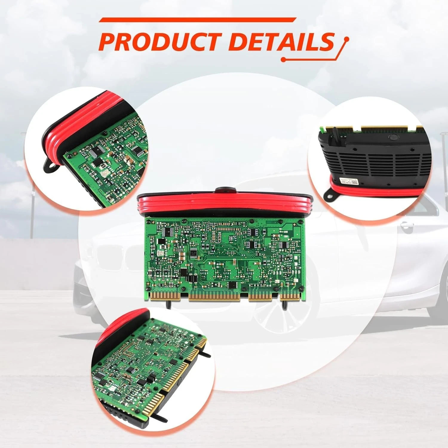 Headlight ECU Driver Control Module Unit fits BMW 528i 535i 550i M5 2014–2016