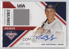 2020 Panini USA Baseball Stars & Stripes Signatures 197/399 Jack Bulger Auto 0g4