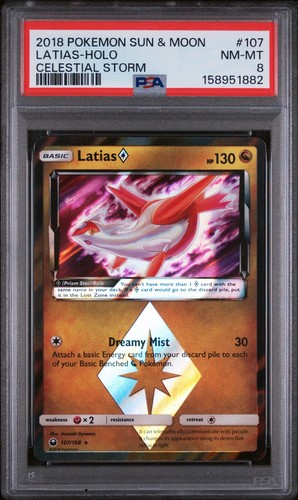 Latias ◇ graded PSA 8 for sale on eBay