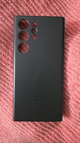 Genuine Samsung Leather Case For Samsung Galaxy S23 Ultra Used