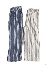 Old Navy Women s Linen Pants Wide Leg M White...