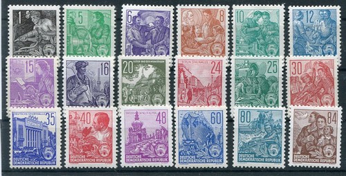 GDR 405/22 SET** MNH MINT 250EUR (76080