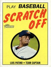 2020 Topps Heritage Minor League #8 Luis Patino 1971 Scratch Off