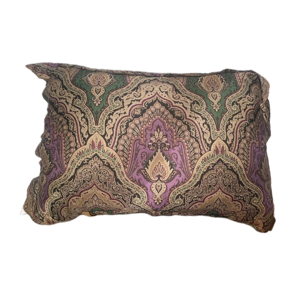 2 RALPH LAUREN Great Compton Paisley KING DESIGNER SHAMS SET  Westport - Image 2 of 4