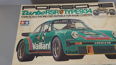 New Vintage Tamiya R/C 1/12 Porsche RSR 934 Turbo RA-1201 