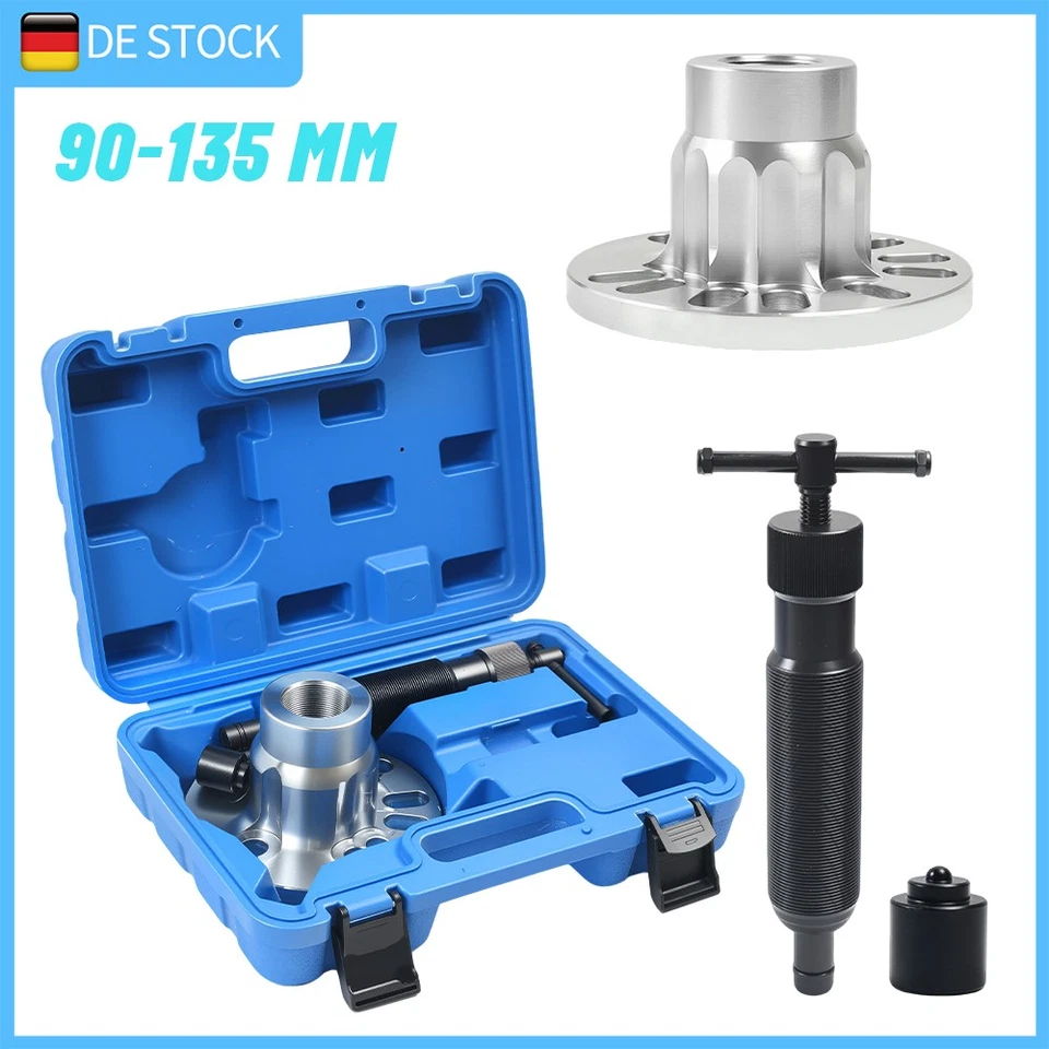 MARKENLOS 12Ton Hydraulische Antriebswelle Radnabenpresse Abdrücker Abzieher Werkzeug Satz