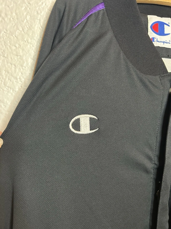 Chaqueta De Colección Phoenix Suns Campeón Equipo de Jugadores de la NBA Emitida Negra Calentamiento Para Hombres 54 Foto 4 de 4