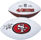 Jerry Rice San Francisco 49ers Autographed Wilson White Panel Football