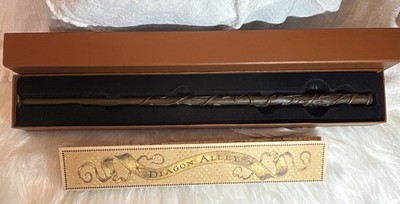 Universal Studios Harry Potter Hermione Granger Wand w/ Brown Box & Map Insert