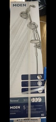 Moen Renewal 26035SRN 5-Spray DUAL Showerhead Brushed Nickel $129 Lowe s