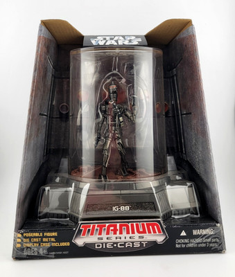 IG-88 2006 Die Cast STAR WARS Titanium Series NEW
