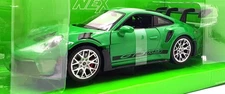Welly NEX 1/24 Scale Diecast 24122W - Porsche 911 GT3 RS (992) - Green