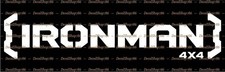 Ironman - 4x4 Offroad Equipment - Carsuv Vinyl Die-cut Peel N Stick Decals Ironman - 4x4 Offroad Equipment - Carsuv Vinyl Die-cut Peel N Stick Decals