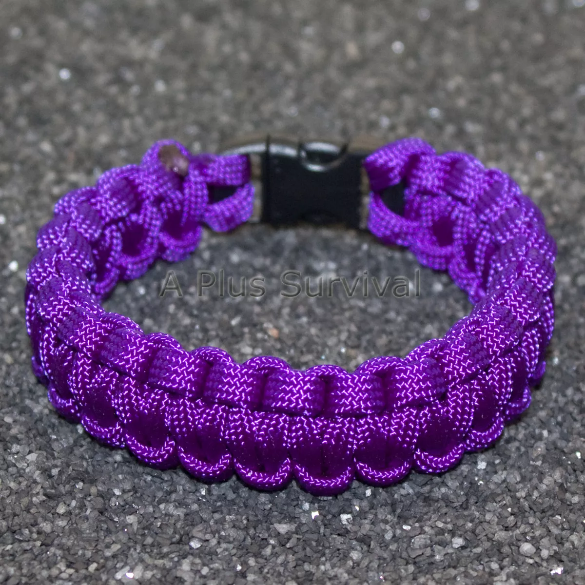 Acid Purple 550 lb Type III Paracord Survival Rope Bracelet Made