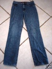 GUESS KIDS COTTON DENIM STRAIGHT LEG JEANS SIZE 16