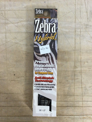 Zebra Hybrid ZS Twist Premium Compound Bowstring 98 1/2'' Tan/Blk