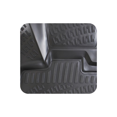Custom Molded Rubber Floor Mat for Porsche Cayenne 1 2003- 2010 Black - Picture 4 of 8
