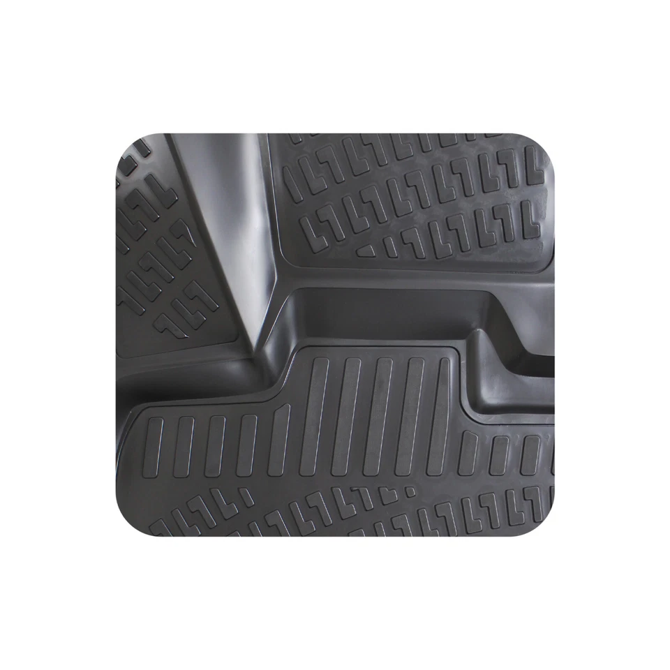 Alfombrilla de goma moldeada personalizada para Honda CR-V 96-01 (Negro) Foto 4 de 4