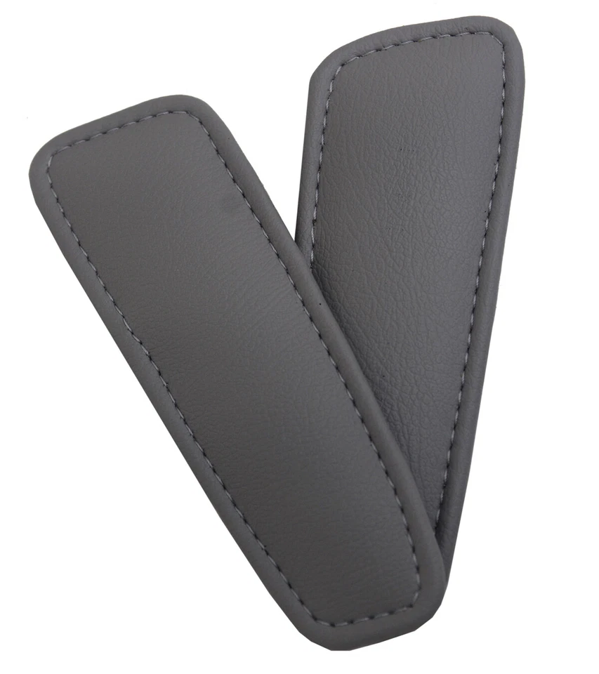 Cubierta de reparación de panel de puerta de reposabrazos de cuero para Jeep Grand Cherokee 1999-2004 gris Foto 2 de 4