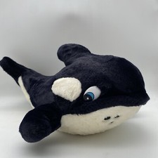 Creations by Dakin Plush Killer Whale Free Willy 1995 Stuffed Animal Vtg Plush