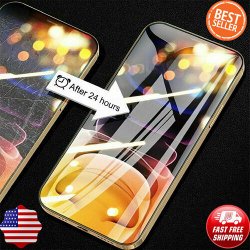 2* iPhone 14 13 12 11 Pro Premium Hydrogel Screen Protector Smooth Surface - Photo 3 sur 18