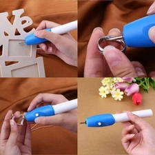 Electric Engraving Pen Engraver For Jewelry Metal Glass Carve DIY Tool 